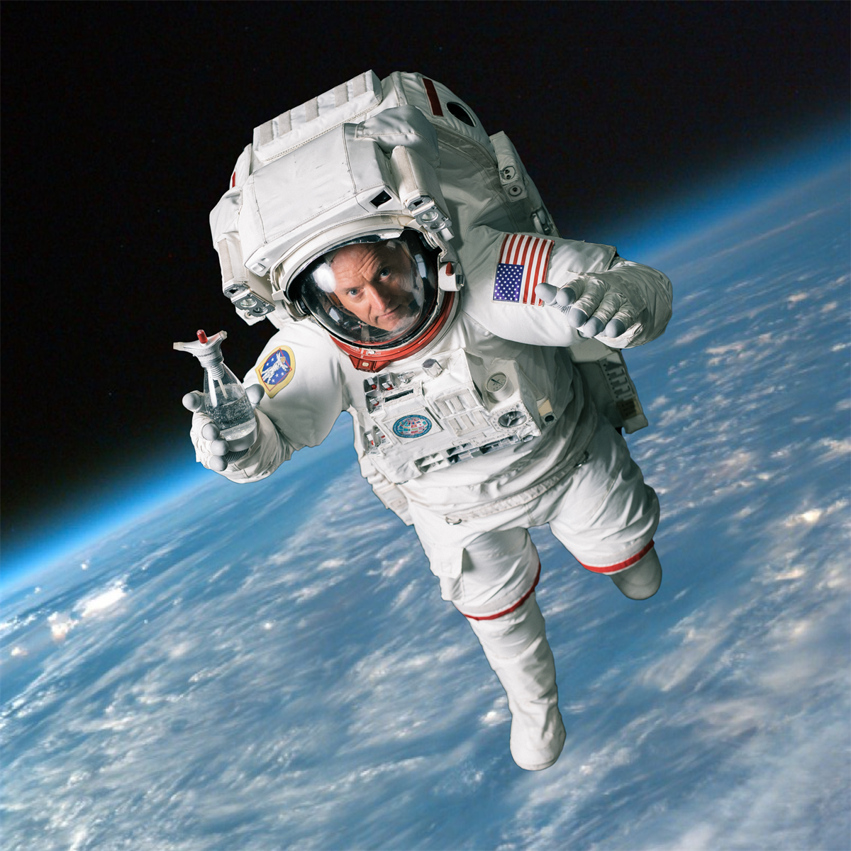 US Astronaut Scott Kelly, SodaStreamME