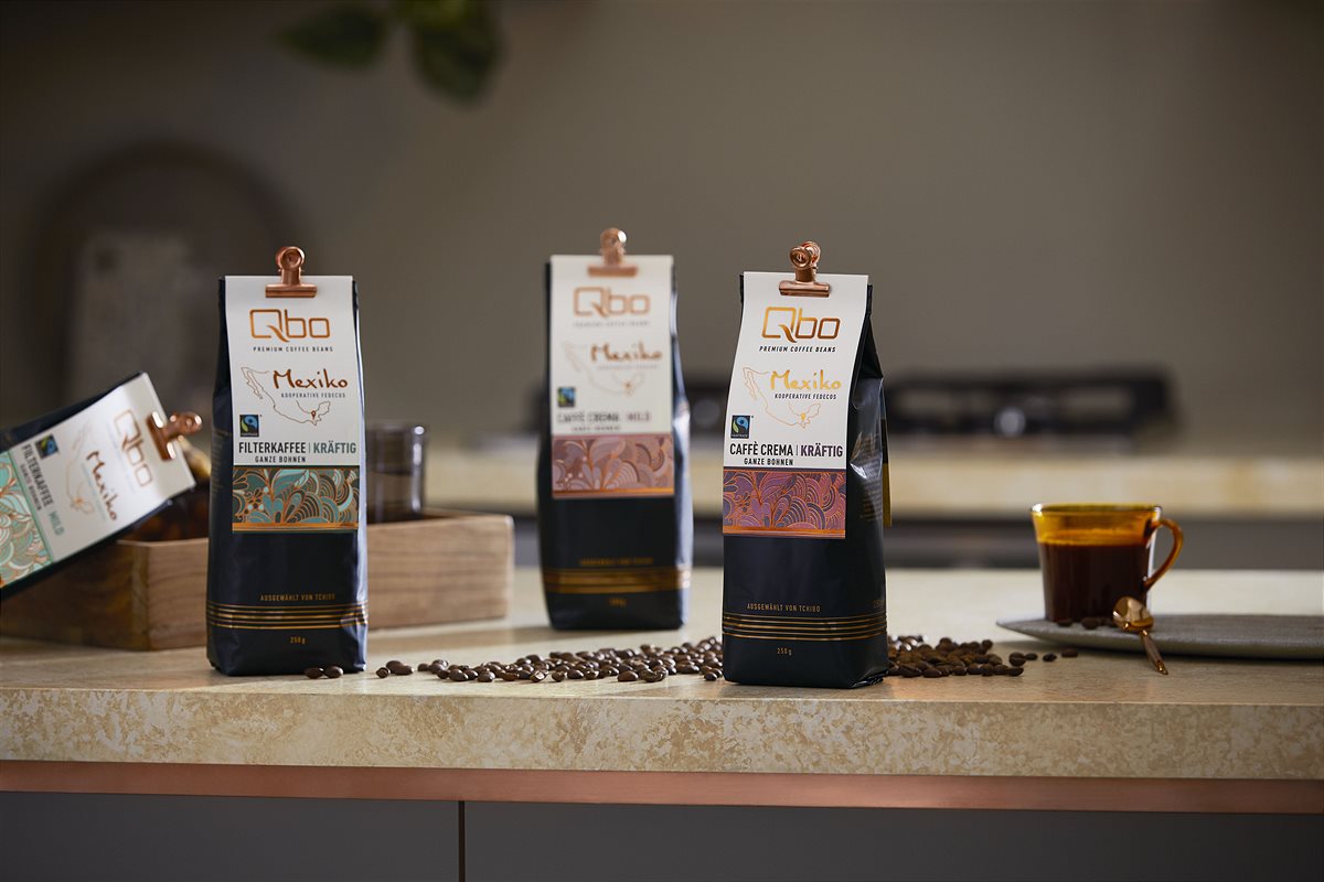 Qbo Premium Coffee Beans_Erntefrisch aus Mexiko