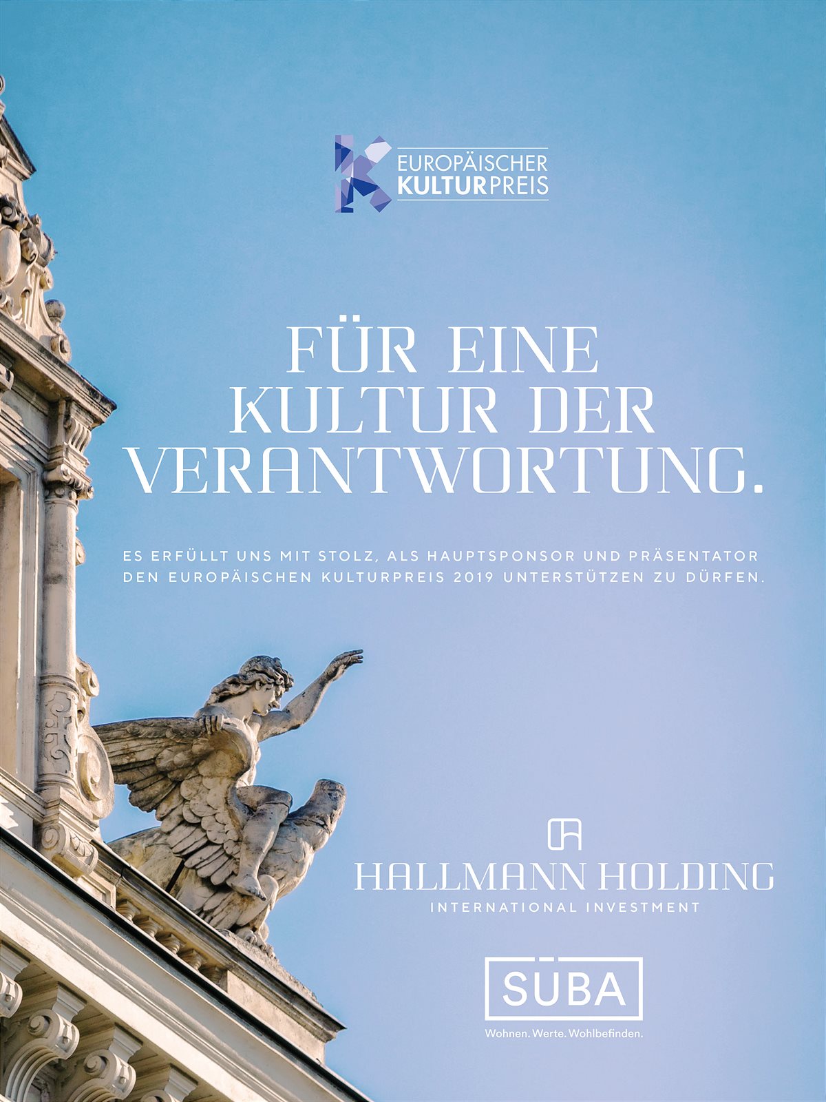Hallmann Holding präsentiert den Europäischen Kulturpreis 2019