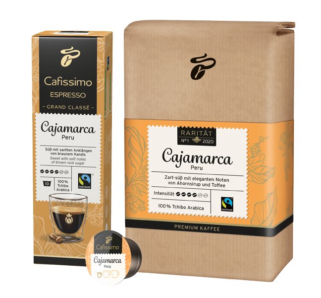 Limitierter Espresso „Cajamarca Peru“ von Tchibo