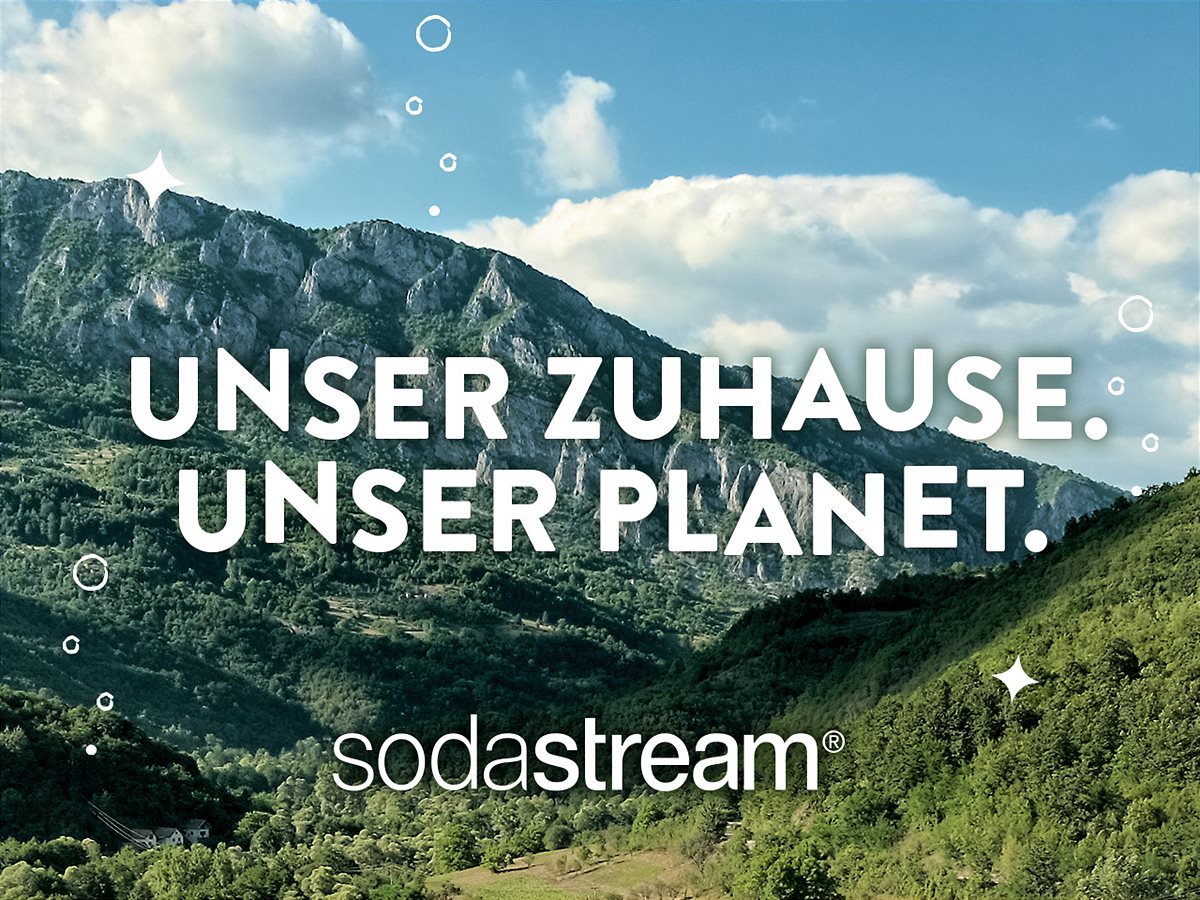 SodaStream Earth Day Kampagne