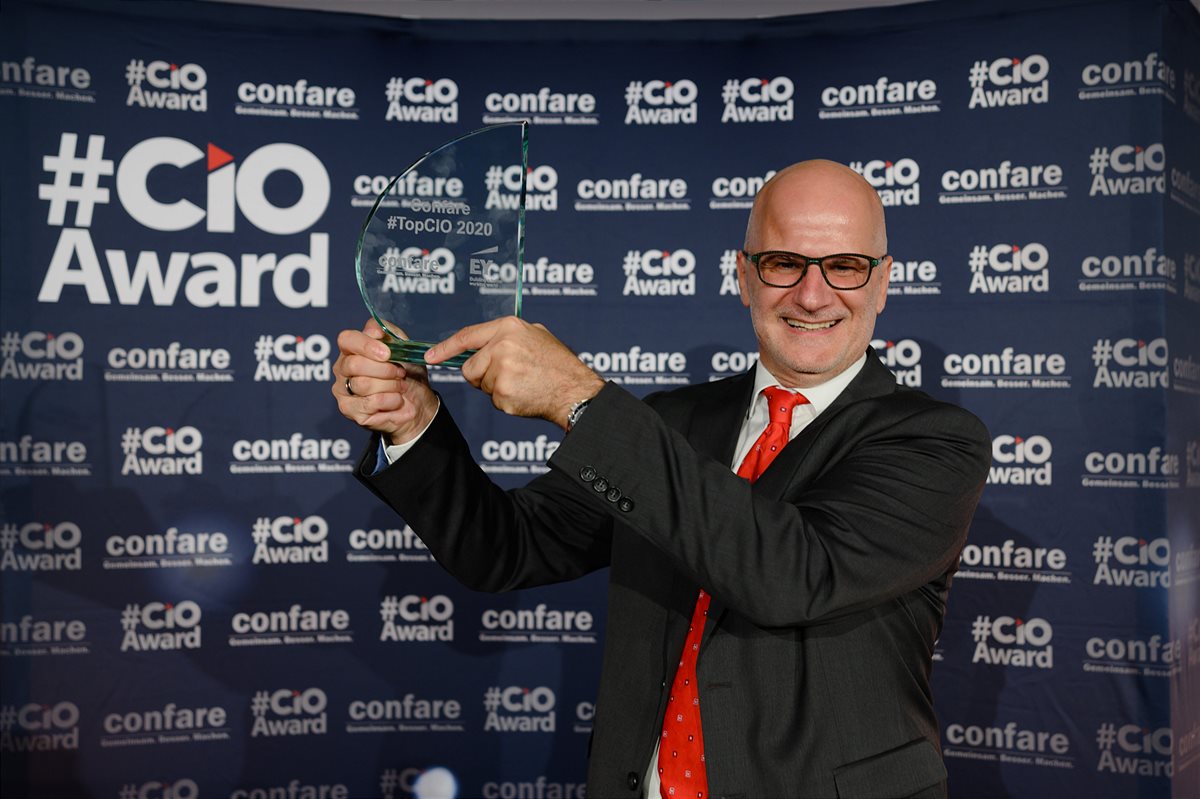 Hannes Gutmeier (SORAVIA) erneut zum #TopCIO gewählt