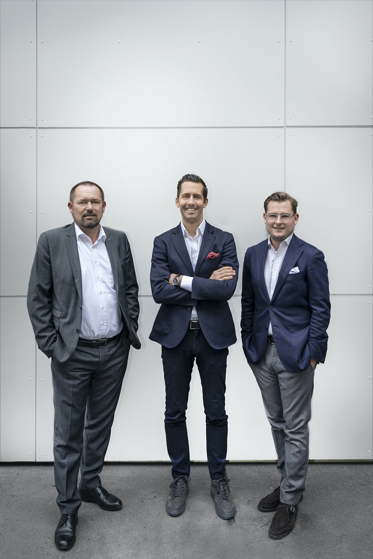 v.l.n.r.: Michael Feichtinger, Gunther Hingsammer, Clemens Stadler 