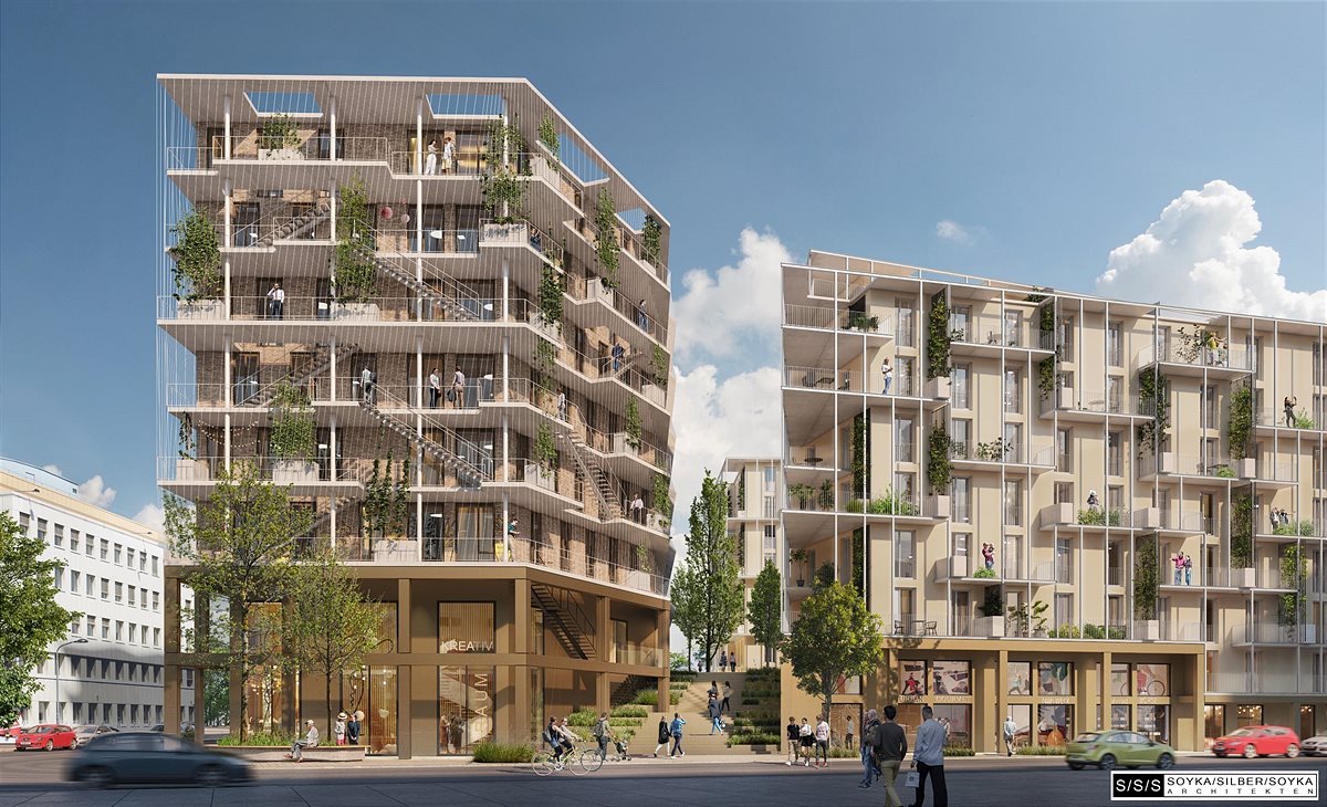 HALLMANN HOLDING und SÜBA AG planen gemeinsam mit der Stadt Wien das erste urbane Plus-Energie-Quartier_VISUS_01