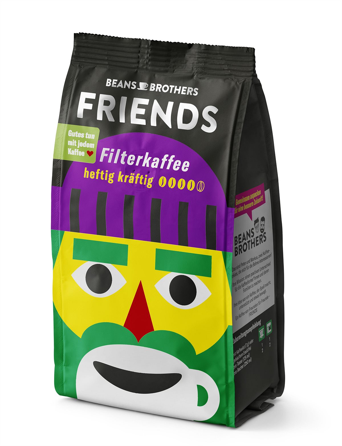 Beans Brothers FRIENDS_Filterkaffee kräftig_250g