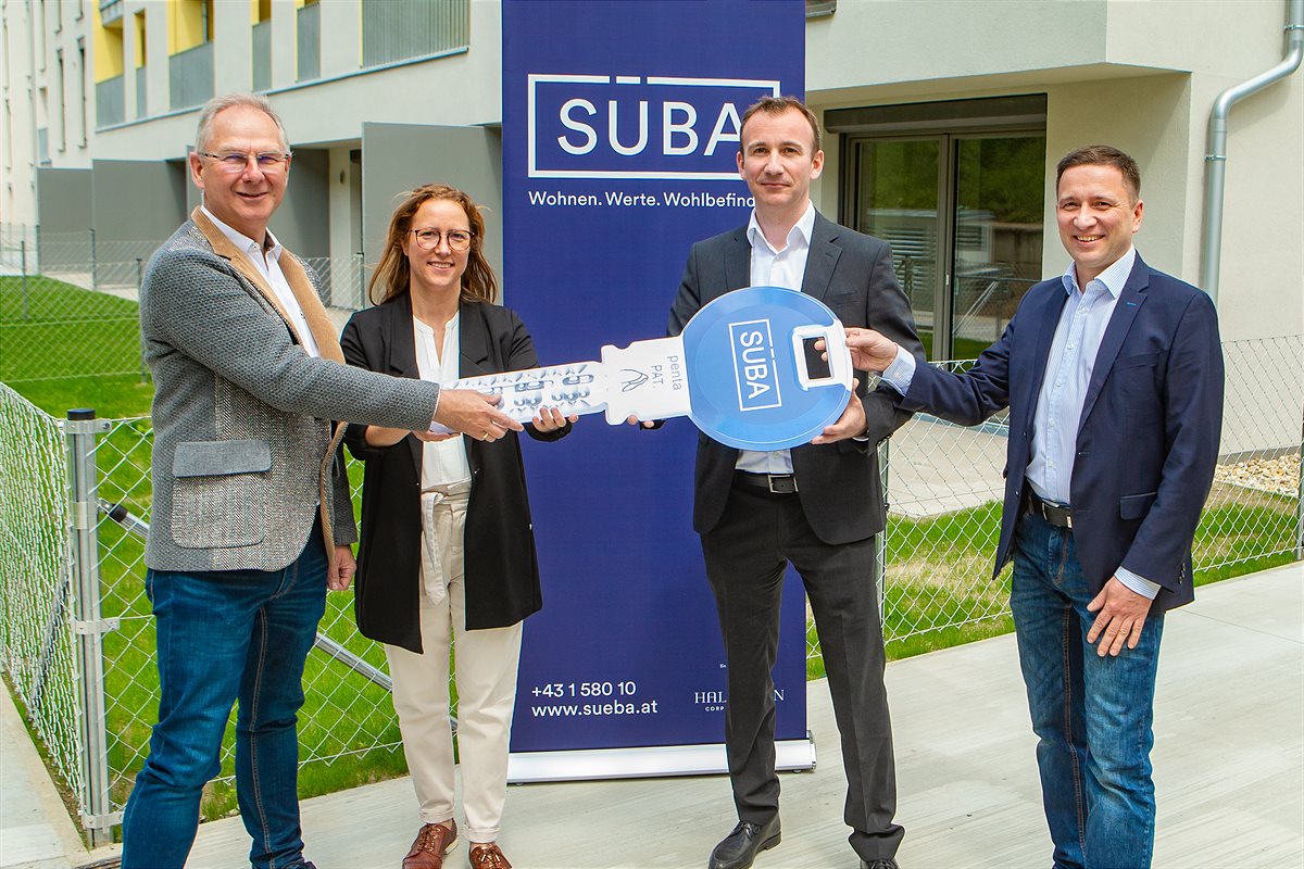 Klimaschonender Wohnbau: SÜBA AG übergibt zwei nachhaltige Wohnhäuser in Wien