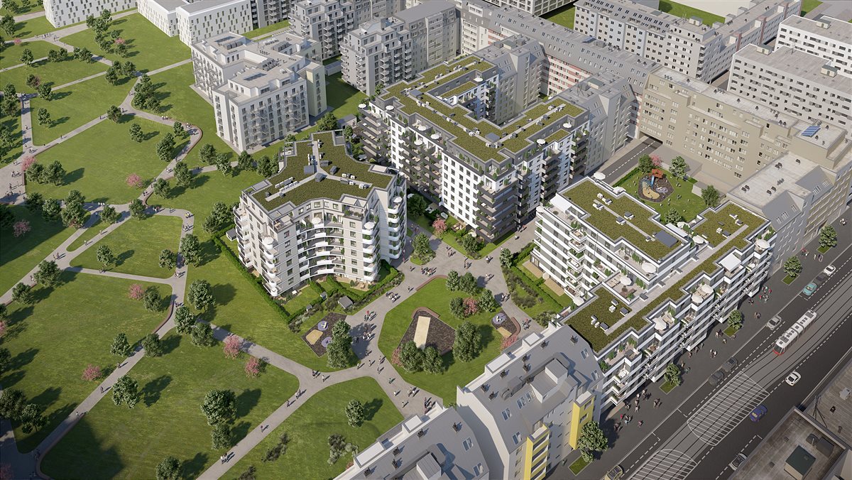 Immo Solutions und ZIMA Wien feiern  Bauteil-Fertigstellung am Kirschblütenpark