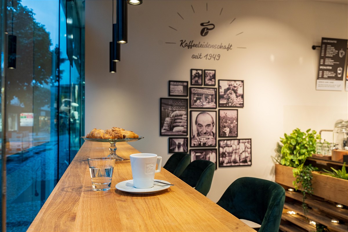 Die Kaffeewelt der Tchibo Filiale in Dornbirn bietet einzigartige Genussmomente