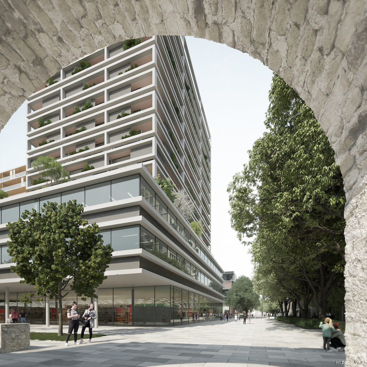 Das innovativ nachhaltige Quartier am Wiener Neustädter Stadtpark