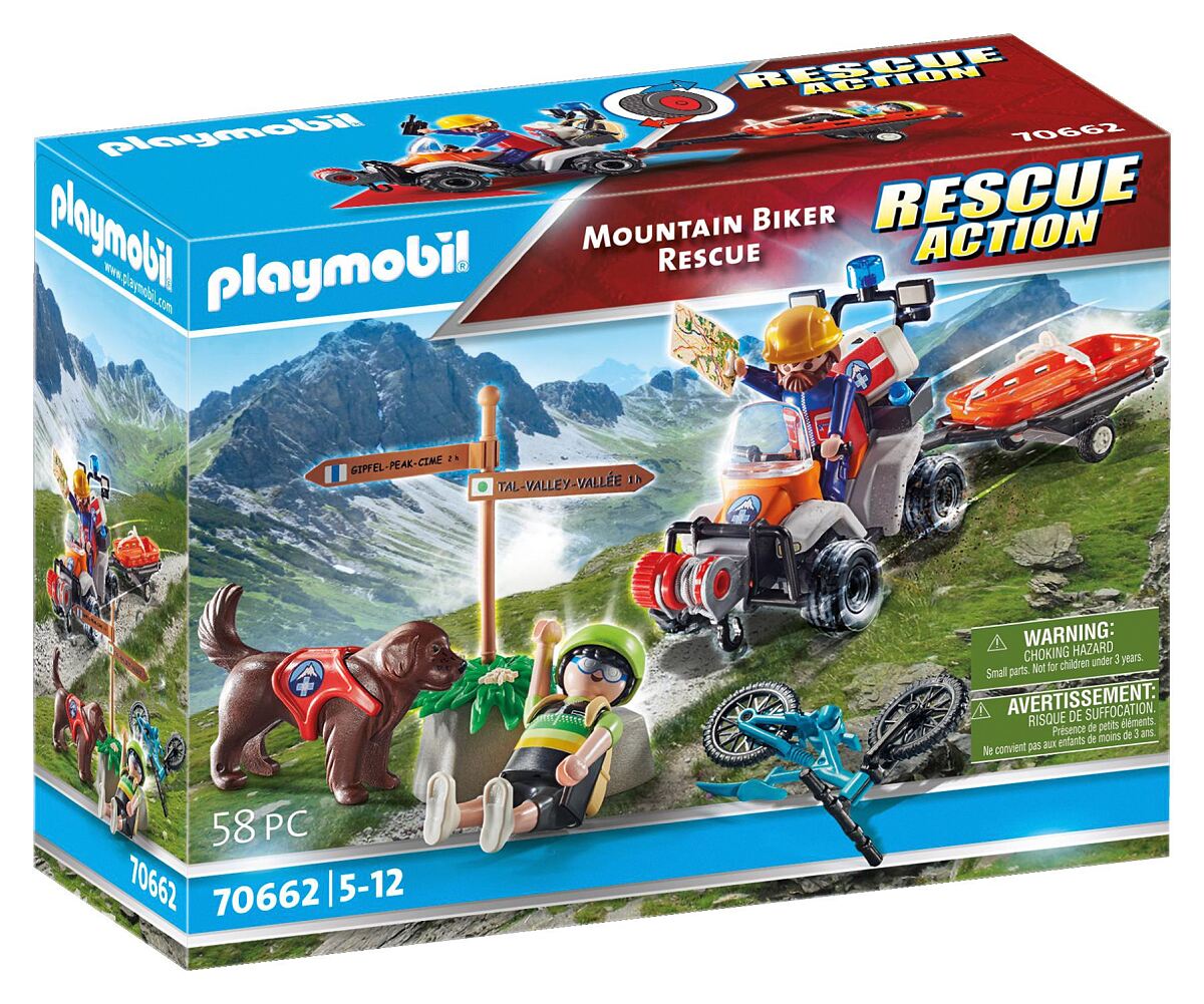 Playmobil Mountain-Biker Rescue