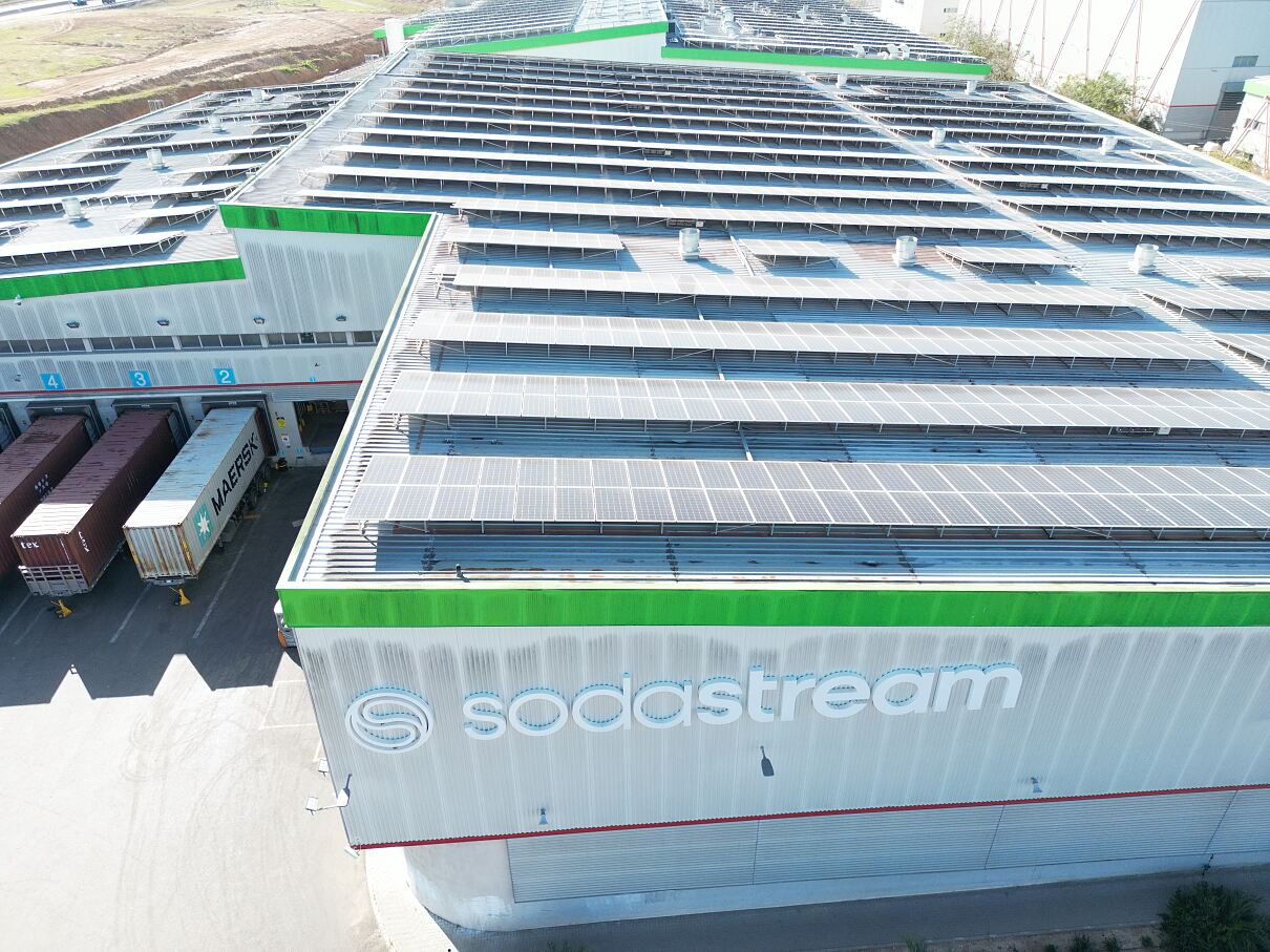 SodaStream_Solarpaneele  in Israel 